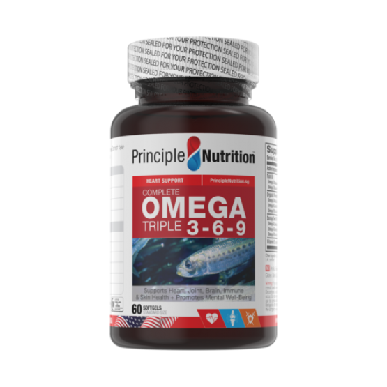Principle Nutrition OMEGA 369 FISH OIL 1000MG 60S 